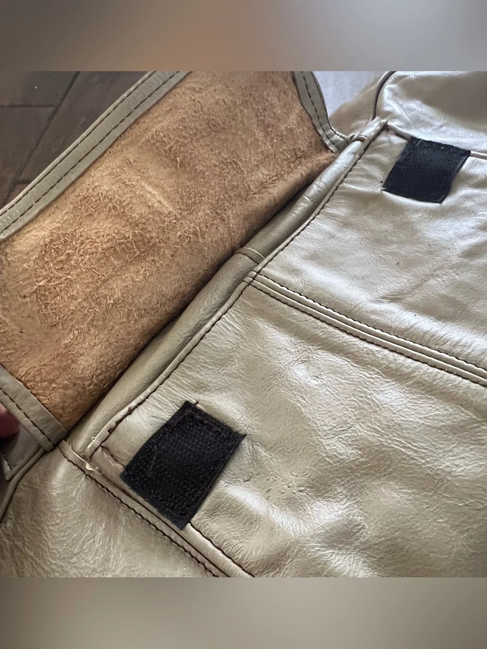 Vintage Mercedes Benz Leather Weekender Duffel Bag-Rare